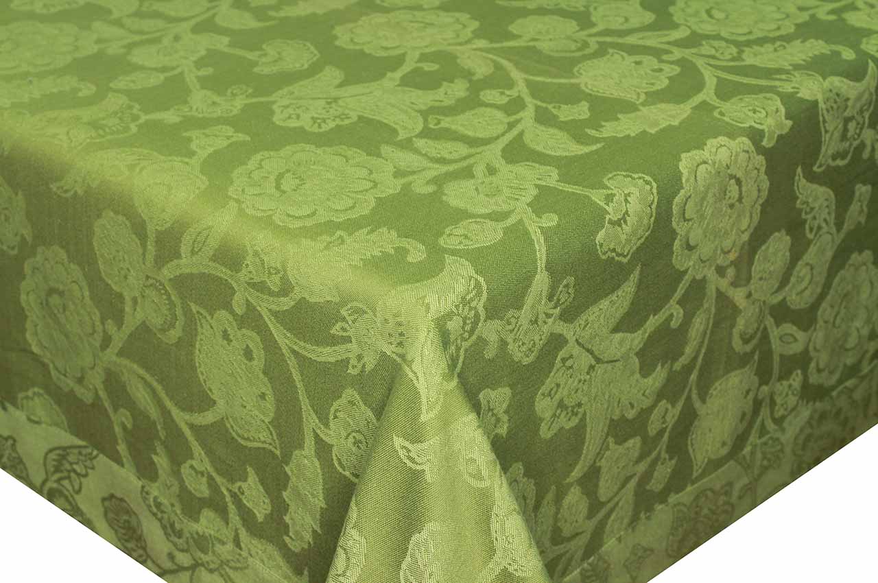 Floweret Jacquard Table Cloth (60*90 Inches) 1 Pc
